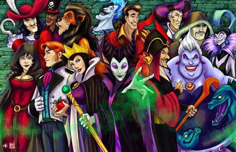 Disney Villains Group By Tyrinecarver On Deviantart In 2020 Disney