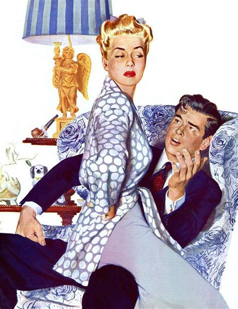 by al parker 1954 romance arte vintage romance arte pulp pulp art magazine illustration