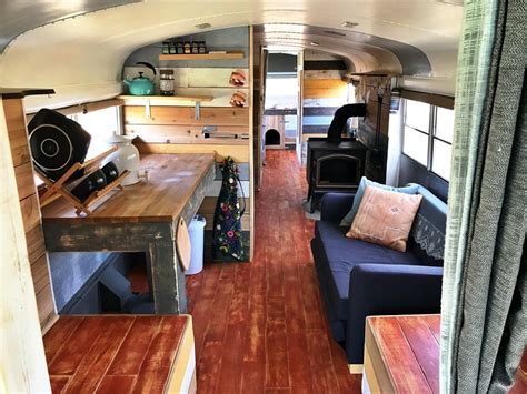 Tiny House For Sale School Bus Converted To Amazing Tiny