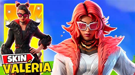 ValÉria É A Melhor Skin Do Passe — Fortnite Youtube