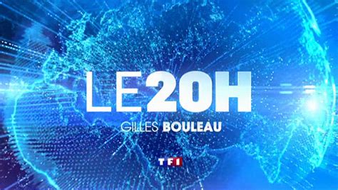 vidéo Générique Journal LE 20H Gilles Bouleau Avec les titres
