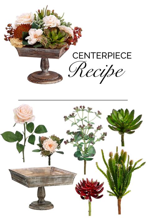 The most common faux flowers wedding material is silk. Beautiful faux succulent centerpiece recipe using silk ...
