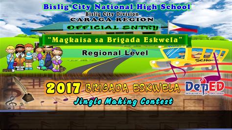Brigada Eskwela Deped Official Jingle Pinoy Animation
