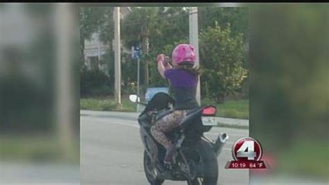 Caught On Video Girl Taking ‘selfie While Driving Motorcycle Video