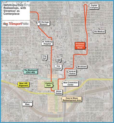 Oklahoma City Subway Map Travelsfinderscom