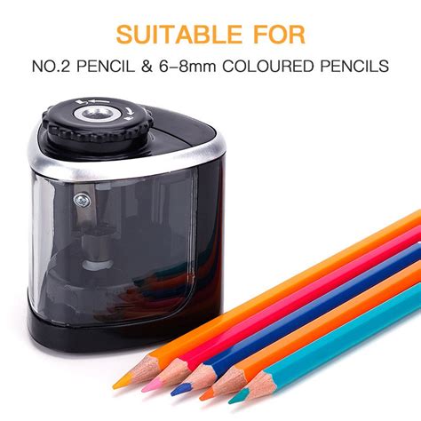 Tenwin Automatic Electric Pencil Sharpener Battery Rotary Pencil