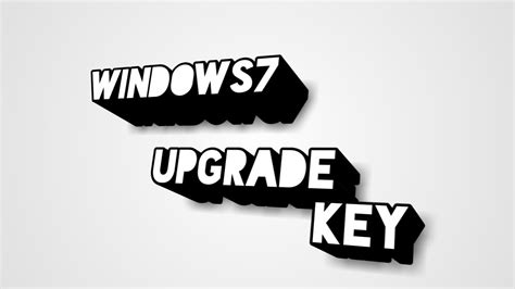 Windows 7 Upgrade Keywindows 7 Upgrade Installationwindows 7 Product