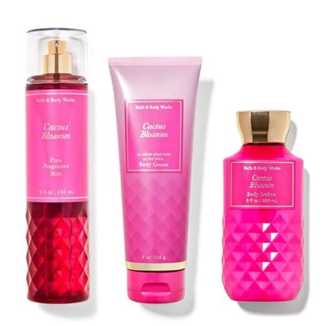 Bath And Body Works Cactus Blossom Trio T Set Body Lotion Body