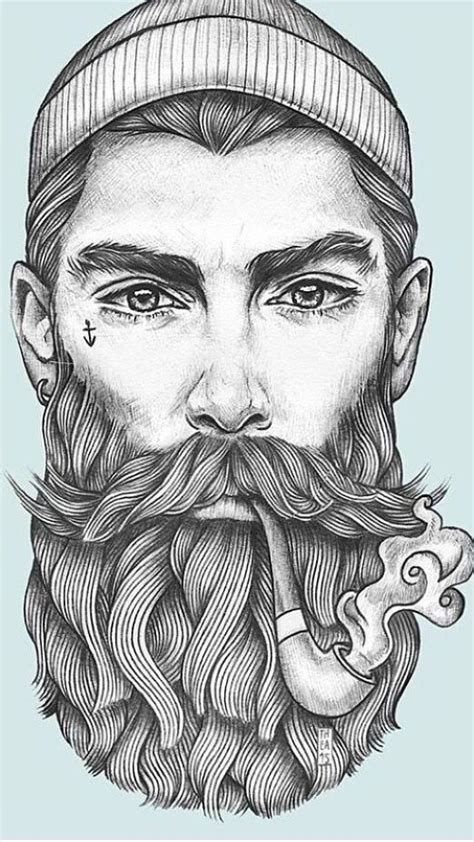 Beards Beard Drawing Art Prints Art Inspiration