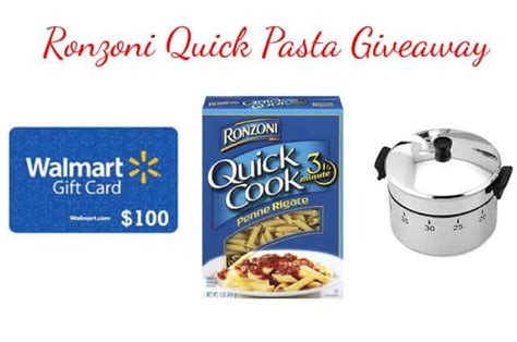 50 green chef coupons now on retailmenot. Giveaway: Ronzoni and $100 Walmart Gift Card - Steamy ...