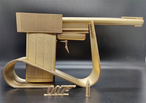 James Bond Golden Gun James Bond 007 Prop For Cosplay 3d Etsy Uk