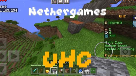 Minecraft Nethergames Uhc Bedrock Edition Mcpe Youtube