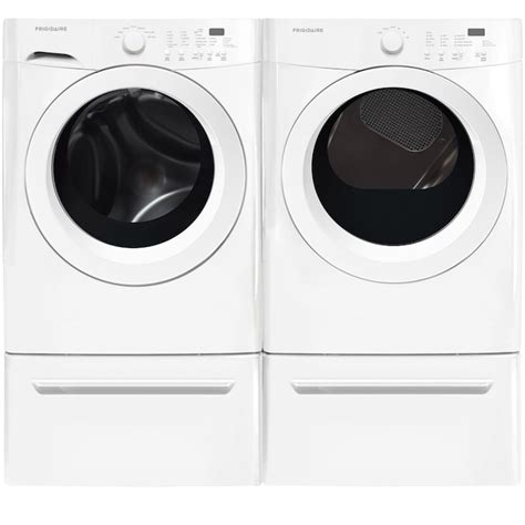 Frigidaire 39 Cu Ft High Efficiency Stackable Front Load Washer White Energy Star In The