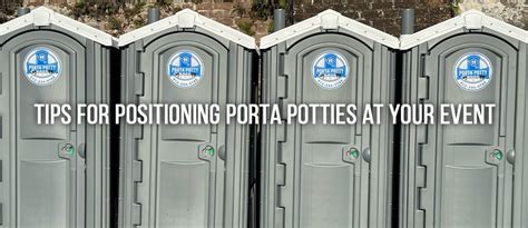 Tips For Positioning Porta Potties At Your Event Porta Potty Dogs