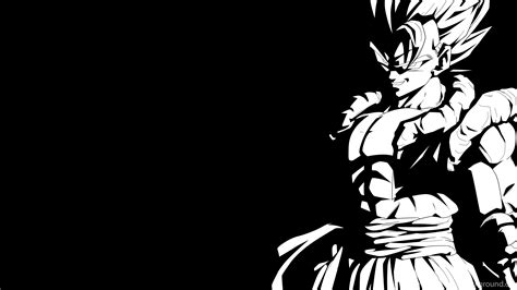 Such as png, jpg, animated gifs, pic art, logo, black and white, transparent, etc. Super Gogeta Black And White 4K Wallpapers By ...