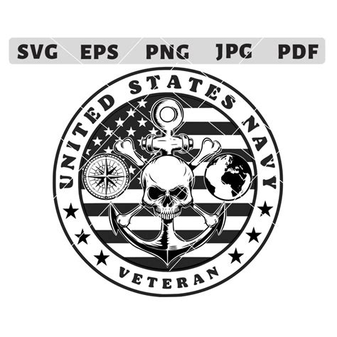 United States Navy Seal Logo Us Navy Svg Navy Skull Svg Etsy