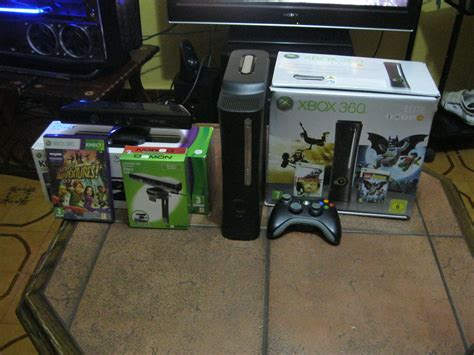 Vendo Xbox 360 Elite 120gb Hdd Kinect Kinect Adventures Soporte Y