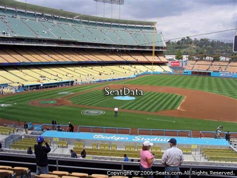 Seat View From Loge Box Section 134 At Dodger Stadium Los Angeles Dodgers