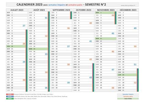 Num 233 Ro De Semaine 2023 Liste Et Dates Calendrier 2023 Avec Semaines