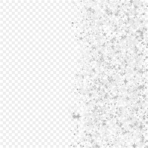 Glitter Prateado Com Fundo Transparente No Lado Direito Png Brilhar