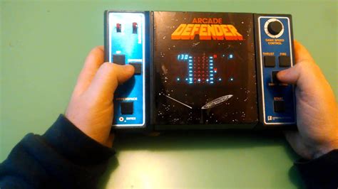 Arcade Defender Classic Handheld Game Entex Youtube