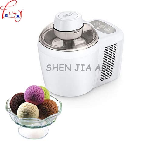 1pc 220v 90w Home Mini Fruit Ice Cream Machine Automatic Soft Hard