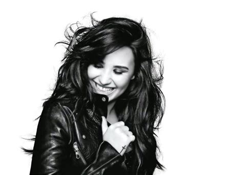 Photoshoot Demi Lovato Black And White Clip Art Library