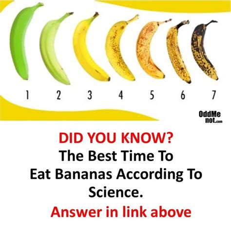 This Is The Best Time To Eat Bananas According To Science Oddmenot