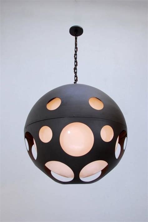 Large Perforated Globe Pendant For Sale At 1stdibs