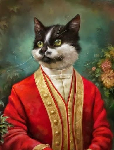 Catsparella Hermitage Honors Famous Felines With Fancy Cat Portraits