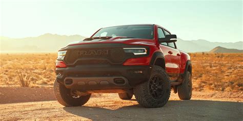 The Ram 1500 Trx Is A Hellcat Powered Pickup Ready To Eat Raptors