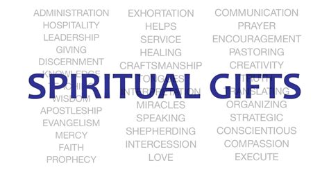 Experience singing, playing a musical instrument, or being part of a musical or drama event as a prayer ministry and praising god. How to Discover and Use Your Spiritual Gifts