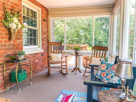 Converting A Screened Porch To A Sunroom Sweet Pea Screened Porch