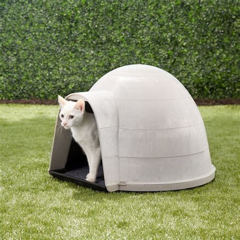 Petmate Kitty Kat Condo Outdoor Cat House Outdoor Cat