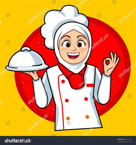Chef Muslimah Clipart Muslim Chef Images Stock Photos Vectors
