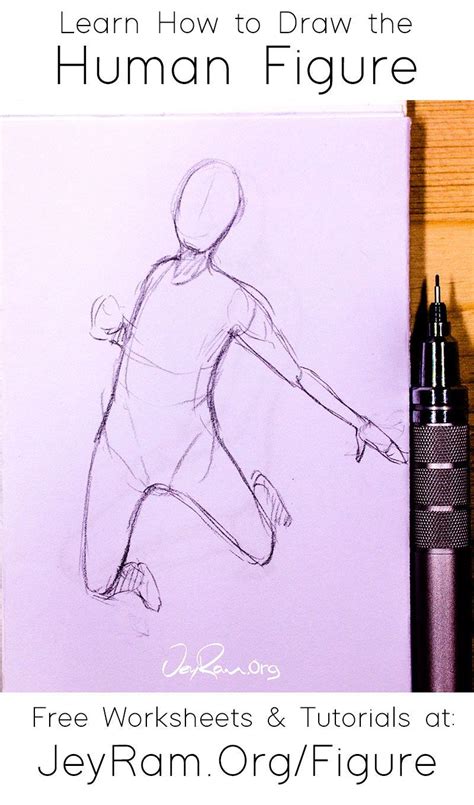 How To Draw The Human Figure Body Drawing Tutorial Sketches Tutorial