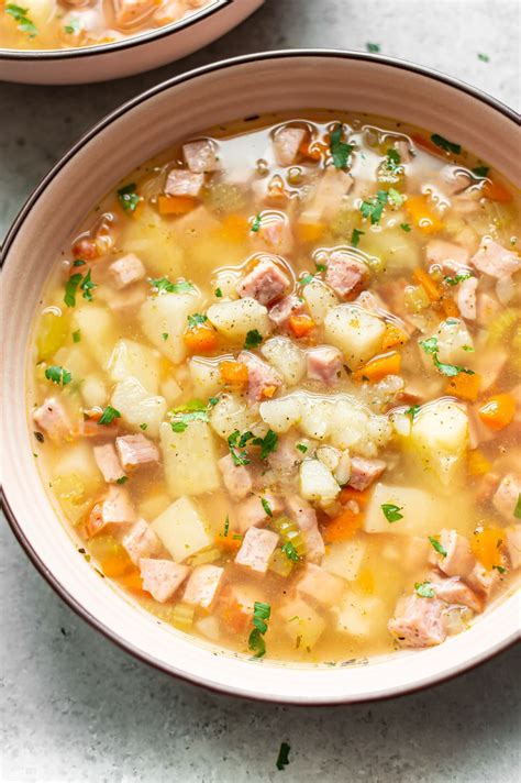 Instant Pot Ham And Potato Soup Recipe • Salt And Lavender