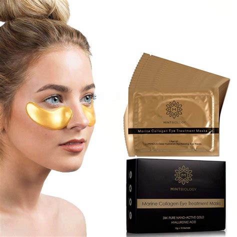 Buy Mintbiology Luxury Gold Under Eye Patches For S Under Eye S For