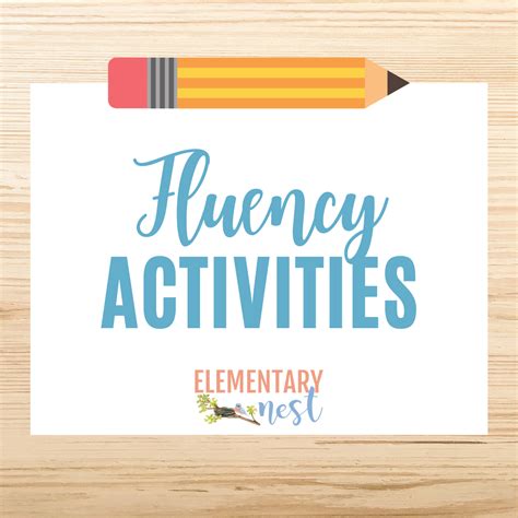 Fluency Activities | Fluency activities, Elementary reading activities, Reading activities