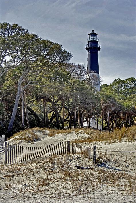 Hunting Island Lighthouse Photograph By Skip Willits Pixels