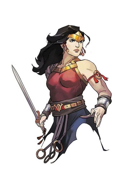 Dark Knights Of Steel 3 Variant Cover Wonder Woman By Yasmine Putri