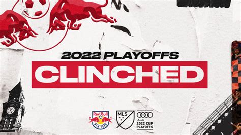 New York Red Bulls Clinch Berth In Audi 2022 Mls Cup Playoffs New
