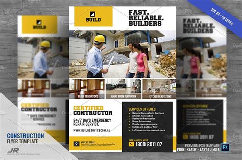 Construction Advertisement Templates