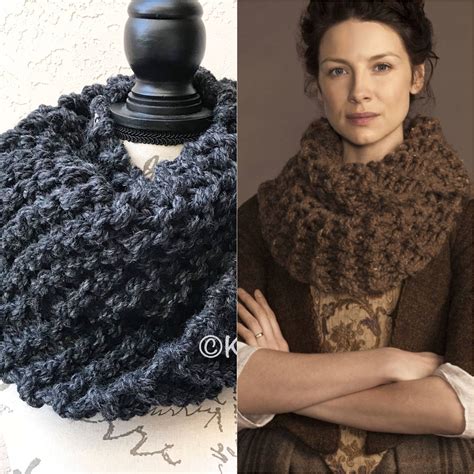 Outlander Claire Cowl Outlander Knitting Outlander Funny Outlander