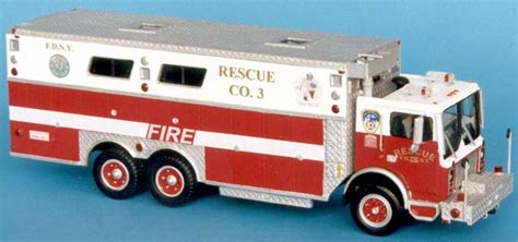 Fdny lego model fire trucks. FDNY Mack MC Rescue Truck