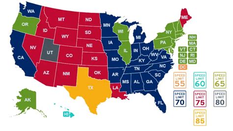 Speed Limits In The Usa Foreign Usa