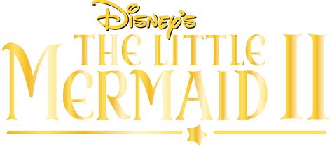 Disneys The Little Mermaid Ii Logo Vector Ai Png Svg Eps Free