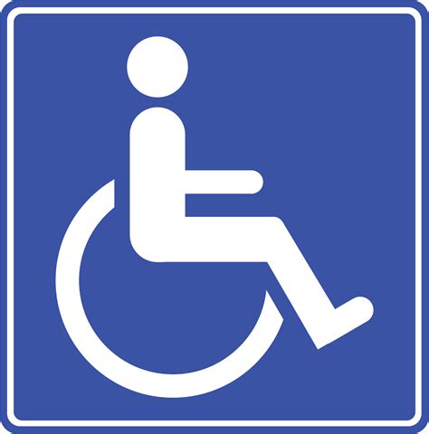 Disabled Handicap Symbol Png Transparent Image Download Size 1224x1240px