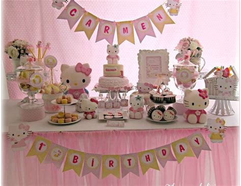 1st Birthday Hello Kitty Cake Design 1st Birthday Ideas