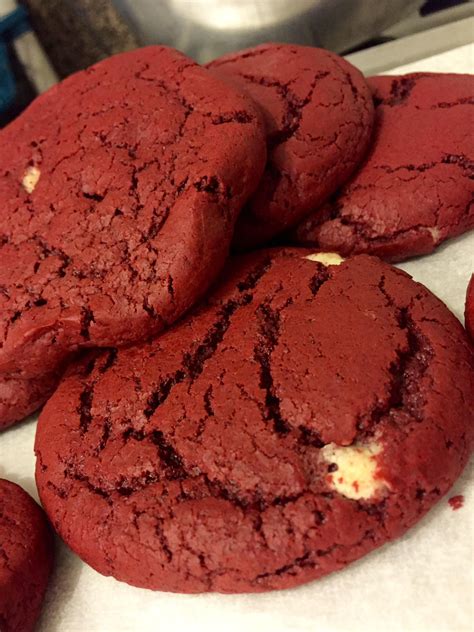 Red Velvet Cookies Recipe Duncan Hines With Images Red Velvet